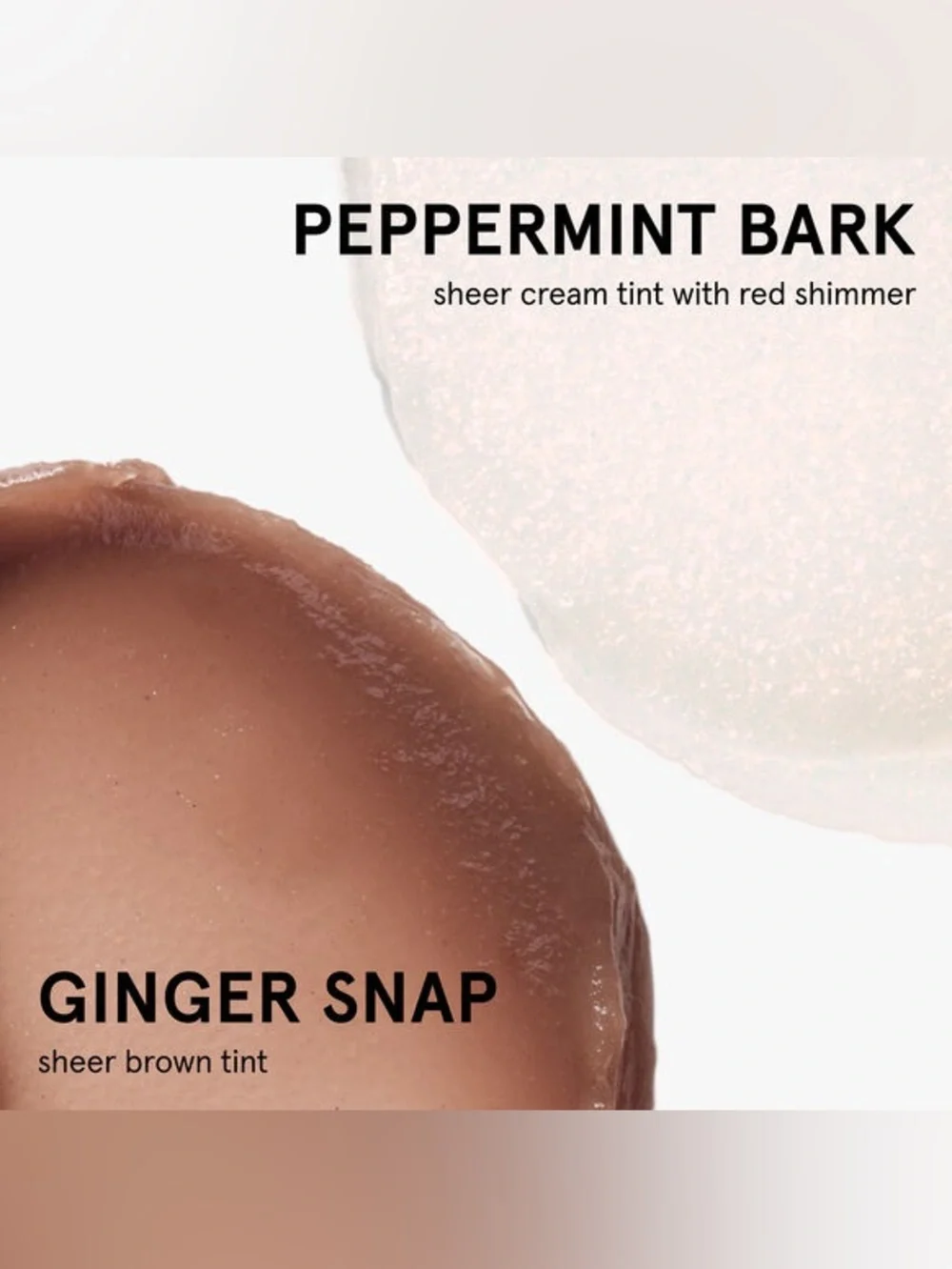 Glossier Sugar + Spice Balm Dotcom Duo - Peppermint Bark & Ginger Snap Lip BDC - Picture 4 of 9